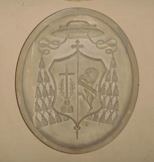 Maria Nova card Schiaffino stemma